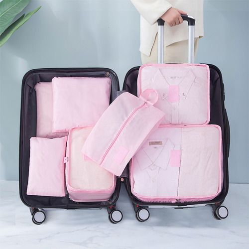 Bolsa de almacenamiento Z para mudanzas, dormitorios o viajes, color rosa