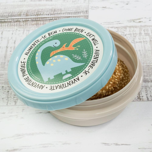 Kit de introducción de comida para dinosaurios Plasutil de 6 piezas
