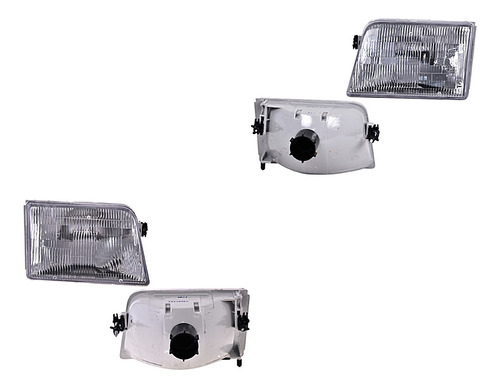 Set Faros Del Depo Ford Ranger 93/97