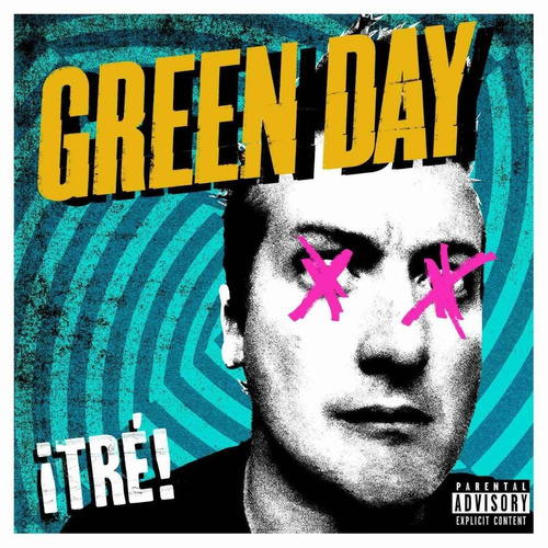 Vinilo Green Day Tre! Nuevo Sellado 180 Gramos Importado