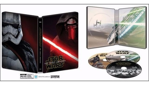 Blu Ray Star Wars Force Awakens 7 Steelbook