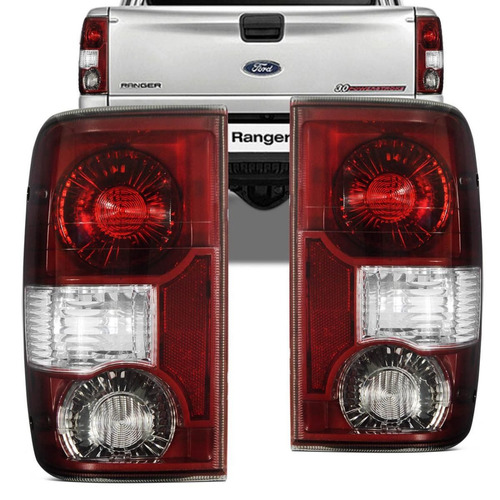 Par De Faros Traseros Ford Ranger 2004 05 06 07 08 2009