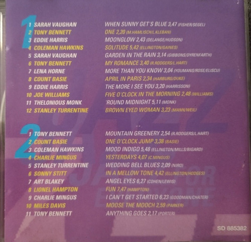 Jazz For Everyone - 2 Cd - Varios Interpretes Oferta !