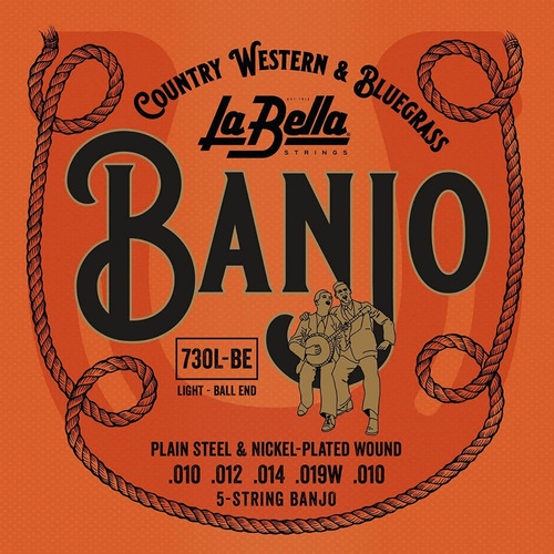 Encordado La Bella 730lbe Banjo Promoción