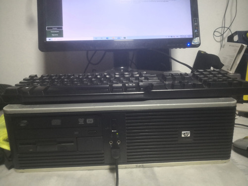 Hp Compaq Dc 5750 Amd X 2 Ram 4gb Ssd 120 Monitor 