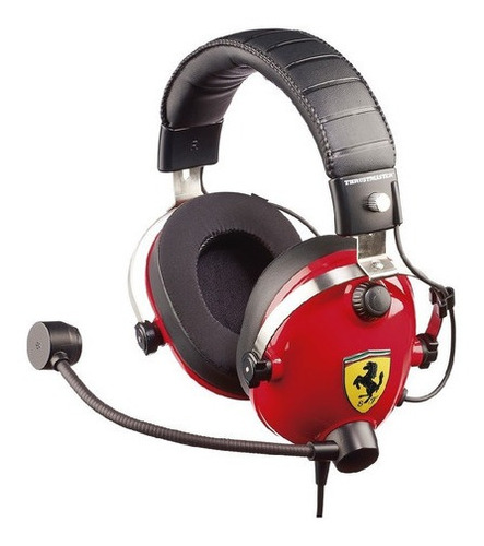 Auricular Thrustmaster T. Racing Scuderia Ferrari Edition Rosso Corsa