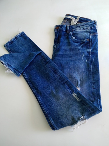 Jean  Zara Trafaluc Denim Makers T 26 Usado Usa 04