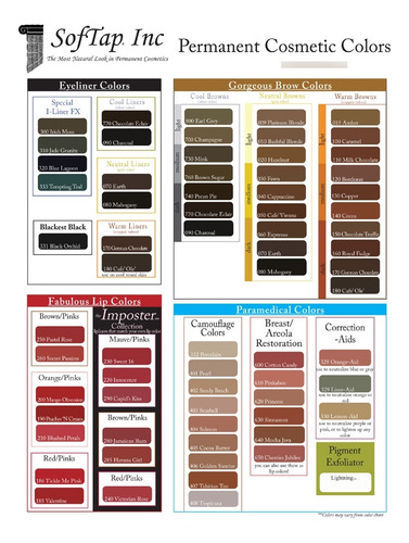 Softap Pigmento Charcoal Ojos Micropigmentacion #090