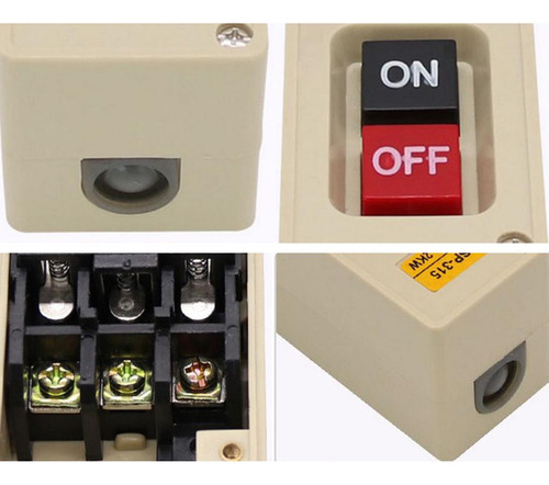 Interruptor Eléctrico De Transferencia Con Botón Pulsador