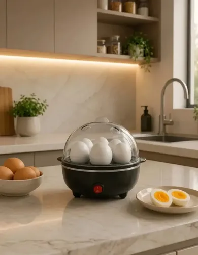 Cozedor De Ovos Elétrico Portátil Cozinha À Vapor Unitermi - R$ 34,02
