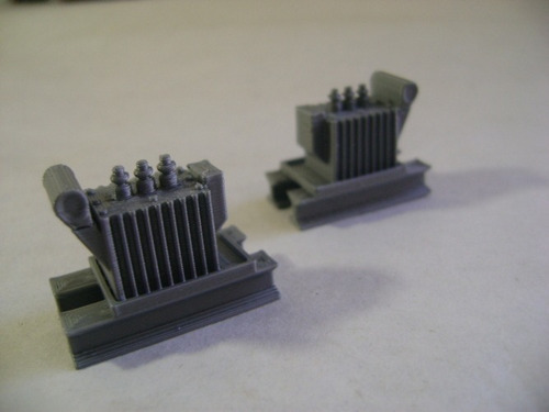 Imagen 9 de 10 de Nico 3 Trafos Alta Tension Carg Miniature World H0 (mntw 73)