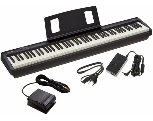Piano Digital Roland Fp-10 88 Teclas Fp10 C/ Fonte + Pedal Voltagem Bivolt