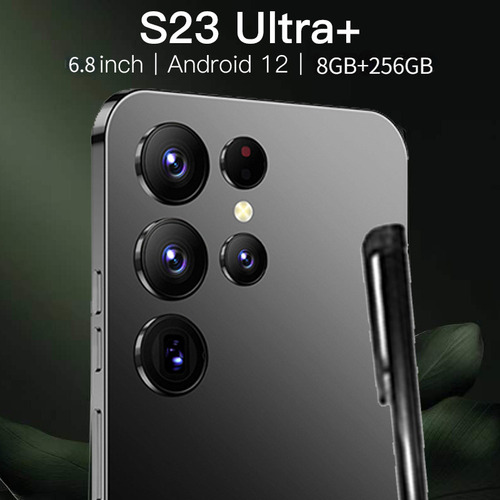 2024 Celular S23 Ultra Smartphone 6.8 Pulgadas 8gb+256gb Cellphone La Versión Global Del Teléfono Inteligente Admite Dos Tarjetas Sim