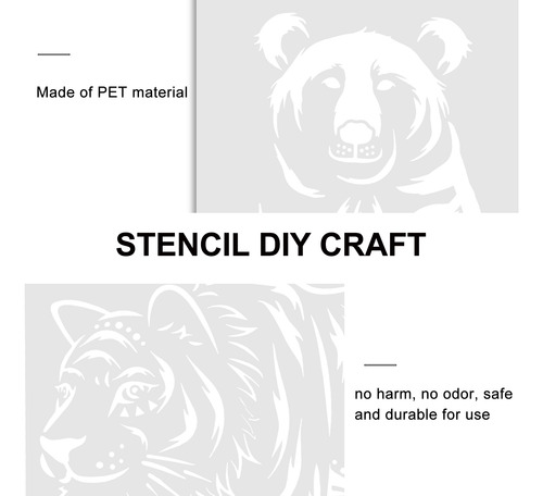 Plantilla De Rompecabezas Con Dibujos De Animales, 12 Unidad