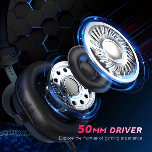 Auriculares Para Juegos Fifine Ampligame H9 Usb 7.1 Surround