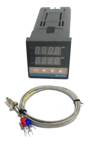 Controle Temperatura Termostato Programável + Sensor Tipo K