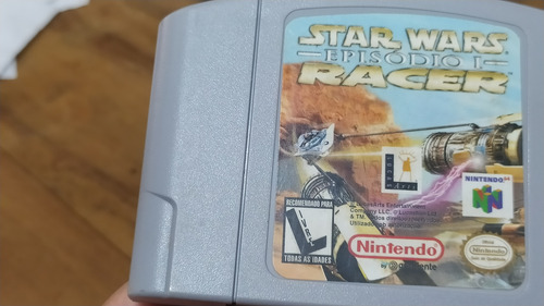 Star Wars Episódio I Racer N64 P/ Nintendo 64 Original Usado (Usado)