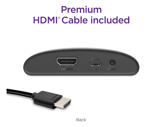 Roku Express 4k+ Streaming Hdr Con Control De Voz