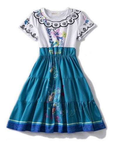 Vestido / Disfraz De Mirabel De Encanto Teen Y Mujeres