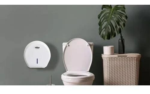 Kit Suporte Toalheiro + Saboneteira + 2 Porta Higiênico