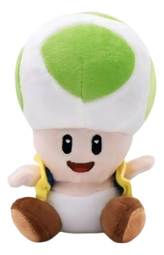 Peluche Super Mario Bros, 17 cm, color verde