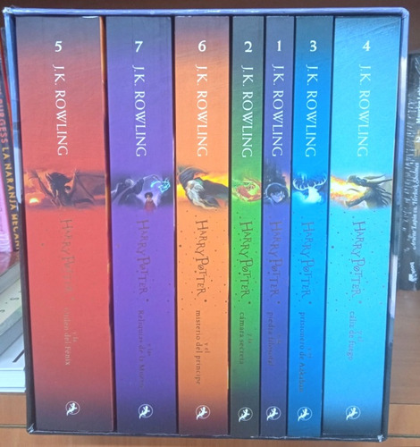 Harry Potter Estuche Con Los 7 Libros De La Saga (nuevos)