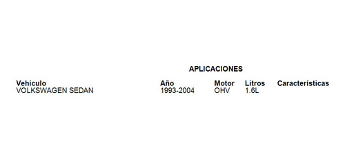 Inyector Para Sistema Multiport (mpi) Sedan 1998 1.6