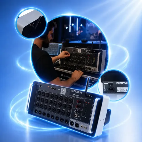 Mesa Duonn Digital 24 Canais Axios 24r Efeitos Profissional