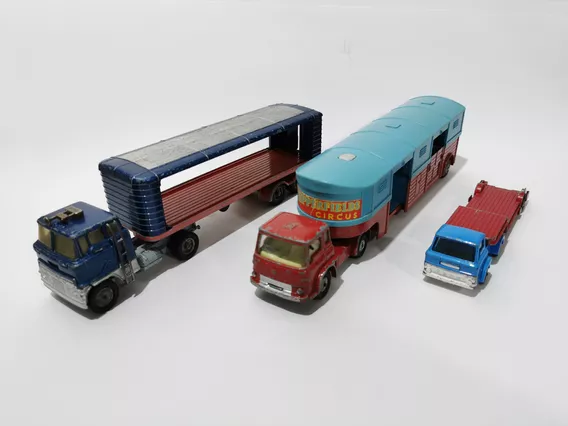 Corgi Major Toys Trailer A Escala Antiguos 3 Piezas