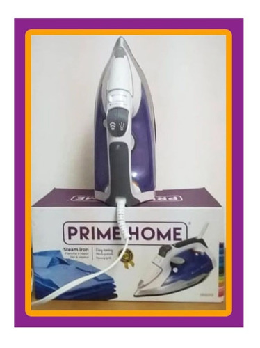 Plancha De Ropa Prime Home Con Vapor 