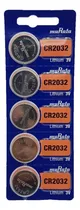 Comprar Pilas Murata Cr2032. Pc. Balanza. Reloj. Blister X 5 Pilas