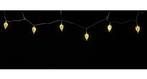 Juego 10 Luces Led Gotas Sin Bateria Afj