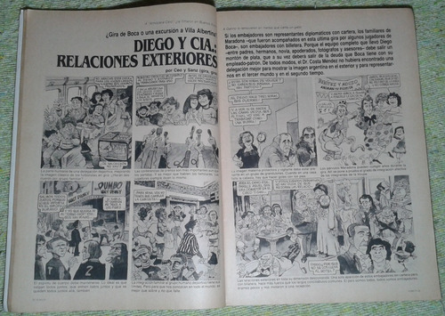 Familia Maradona Arlt Git Rivera Lopez Anacrusa Humor 75 (Usado)