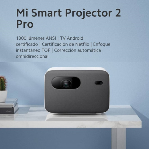 Xiaomi Mi Smart Projector 2 Pro Netflix Oficial Androidtv