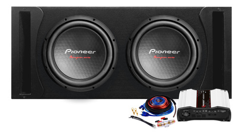 Combo Doble Pioneer 300 D4 + Caja + Potencia + Kit Nuevo 311