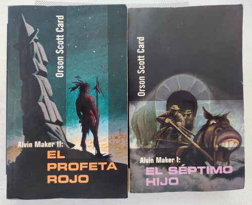 Alvin Maker : Profeta Rojo. Séptimo Hijo. Orson Scott Card (Reacondicionado)