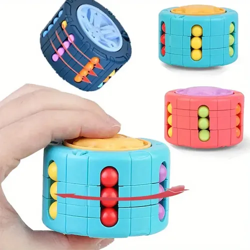 Cubo Rubik Magico Giratorio Ufo Llanta Juego Destreza Mental