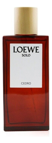 Solo De Loewe Cedro Eau De Toilette Loewe Espanha Perfume Importado Masculino Novo Original Caixa Lacrada