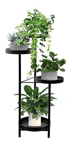 Soporte Para Plantas De Metal Para Interior Y Exterior, Sop