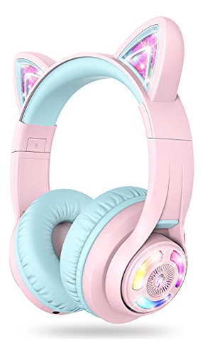 Iclever Cat Ear Kids Bluetooth Headphones, B08k481mvs_170424