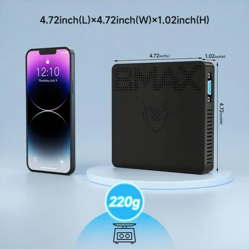 Mini Pc Bmax B1 Pro Intel N4000 8 Gb De Ram Ssd De 128 Gb