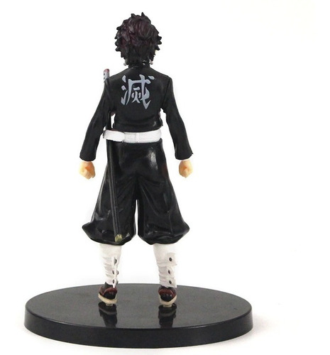 Imagen 2 de 3 de Figura Tanjiro Negro - Kimetsu No Yaiba - Demon Slayer