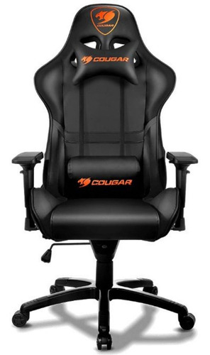 Silla Cougar Armor Black Gaming Giratoria Alta Calidad Nnet