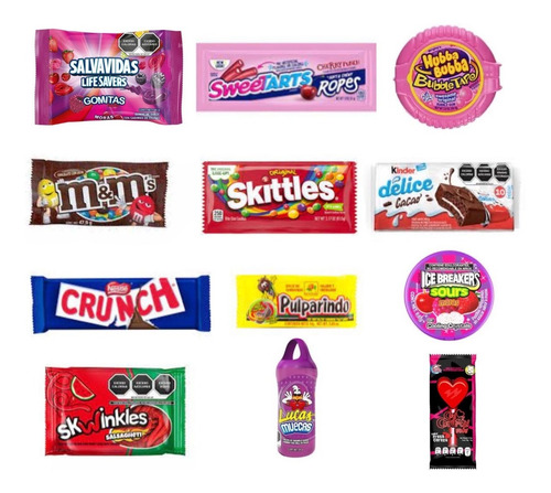 Regalo Caja Corazón Con Dulces Para Toda Ocasión.
