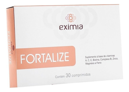 Exímia Fortalize Cabelos E Unhas Com 30 Comprimidos