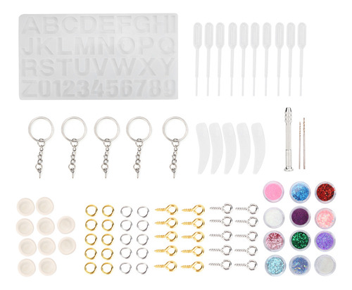 Molde De Silicona, Resina Epoxi, Accesorios De Joyería, Deco
