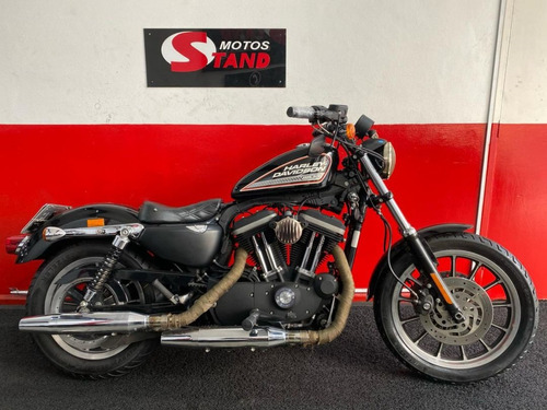 Harley Davidson Sportster Xl 883 R 2011 Preta Preto