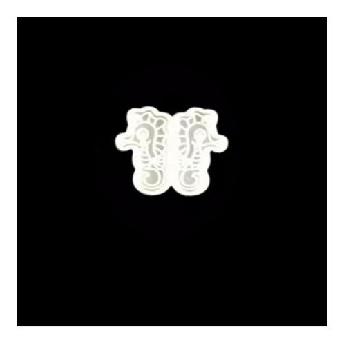 Molde De Silicon Aretes Dije Caballito De Mar