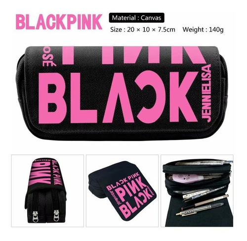 Estuches Para Lápice Kpop Blackpink Blink Cajas De Papelería