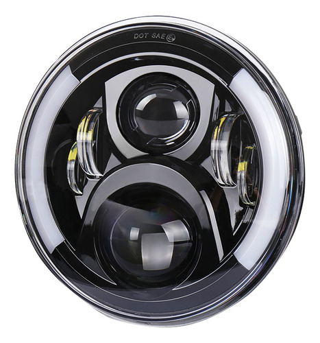 7 Pulgadas Led Faro Moto 50w Faro Modificado